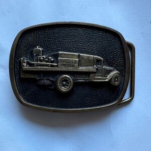 Vintage Brass Belt Buckle Limited Edition